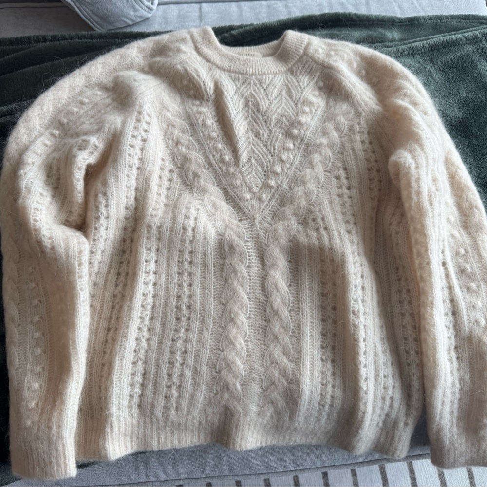 Sezane Jake Jumper in Vanilla